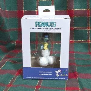 Hallmark Peanuts Woodstock‎ Christmas Tree Ornament 2023 Snow Snoopy Flawed